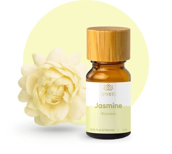 Эфирное масло Жасмин самбак 5 мл (Jasminum sambac) натуральное для ароматерапии, массажа, тела, волос, #1