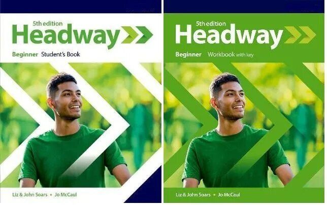 Комплект Headway Beginner: Student's book and Workbook (учебник и рабочая тетрадь, 2 книги) + CD. Пятое #1