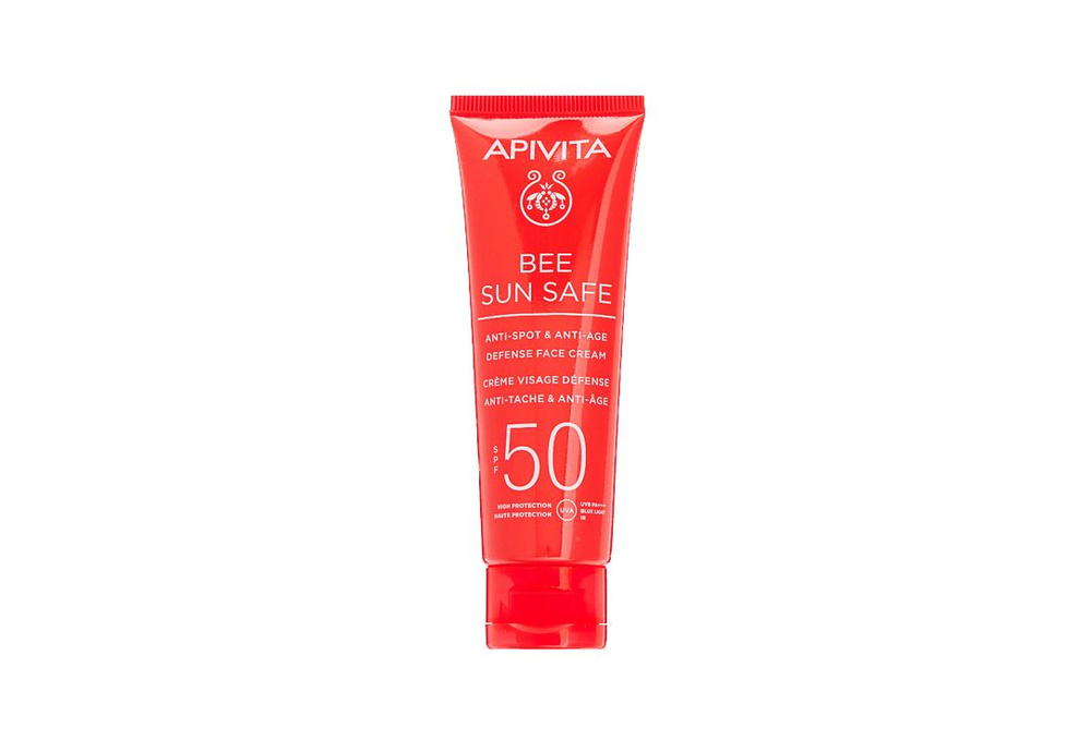 APIVITA Солнцезащитный крем для лица Bee Sun Safe Anti-Spot & Anti-Age Defense Face Cream SPF50  #1