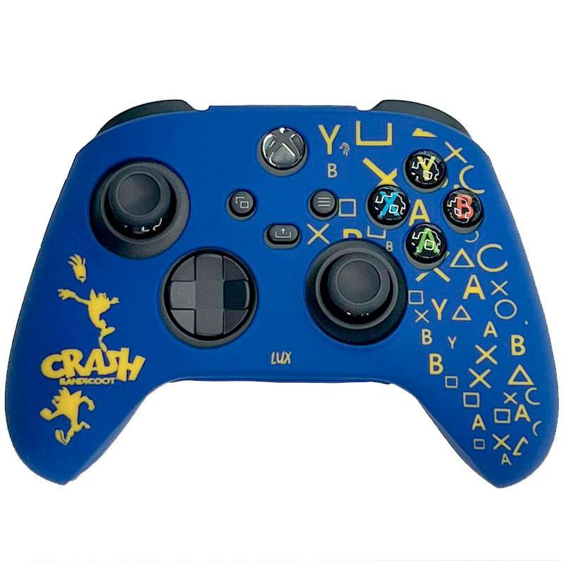 Силиконовый чехол для геймпада Xbox Series Controller (Crash Bandicoot) #1