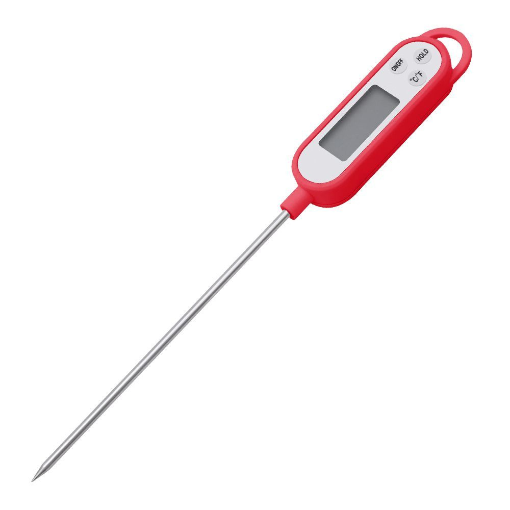 Термометр кухонный кулинарный MARTA MT-TH2780A Цифровой дисплей/ точность измерений 0,1C/ красный рубин #1