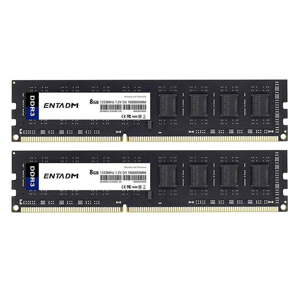 ENTADM DDR3 1333 8 ED3X8GD1333C09K1 OZON 962821720