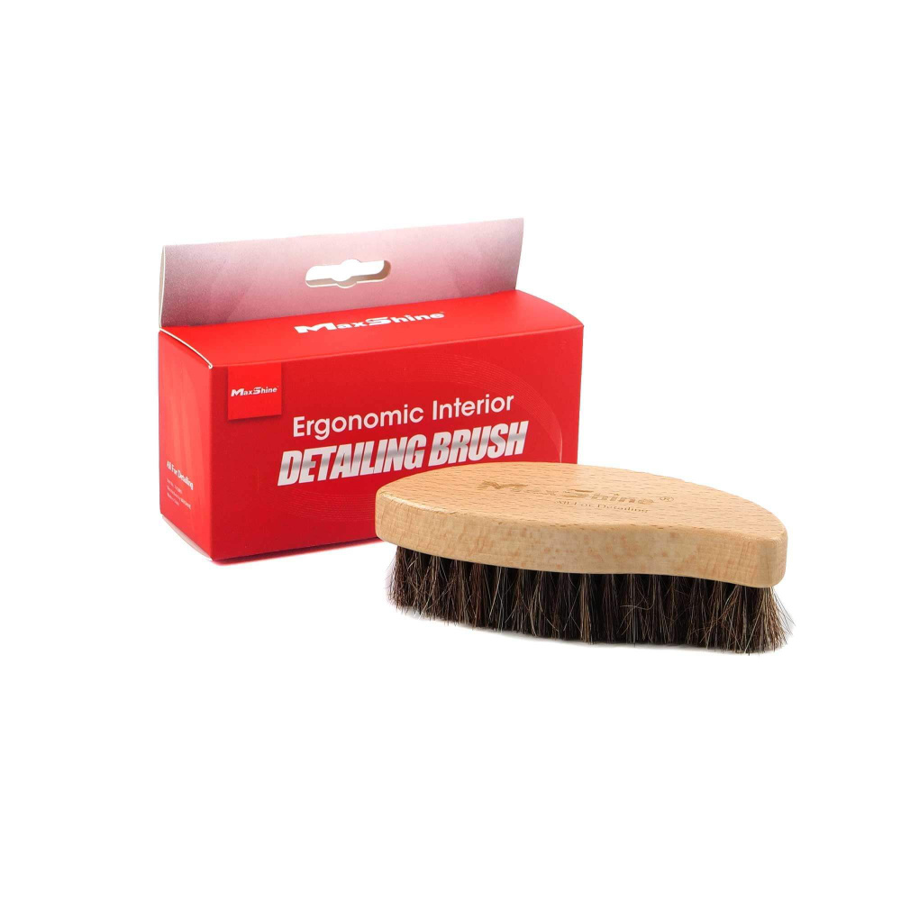 MaxShine Ergonomic Interior Detailing Brush Щетка для чистки интерьера авто, 12.55.5см  #1