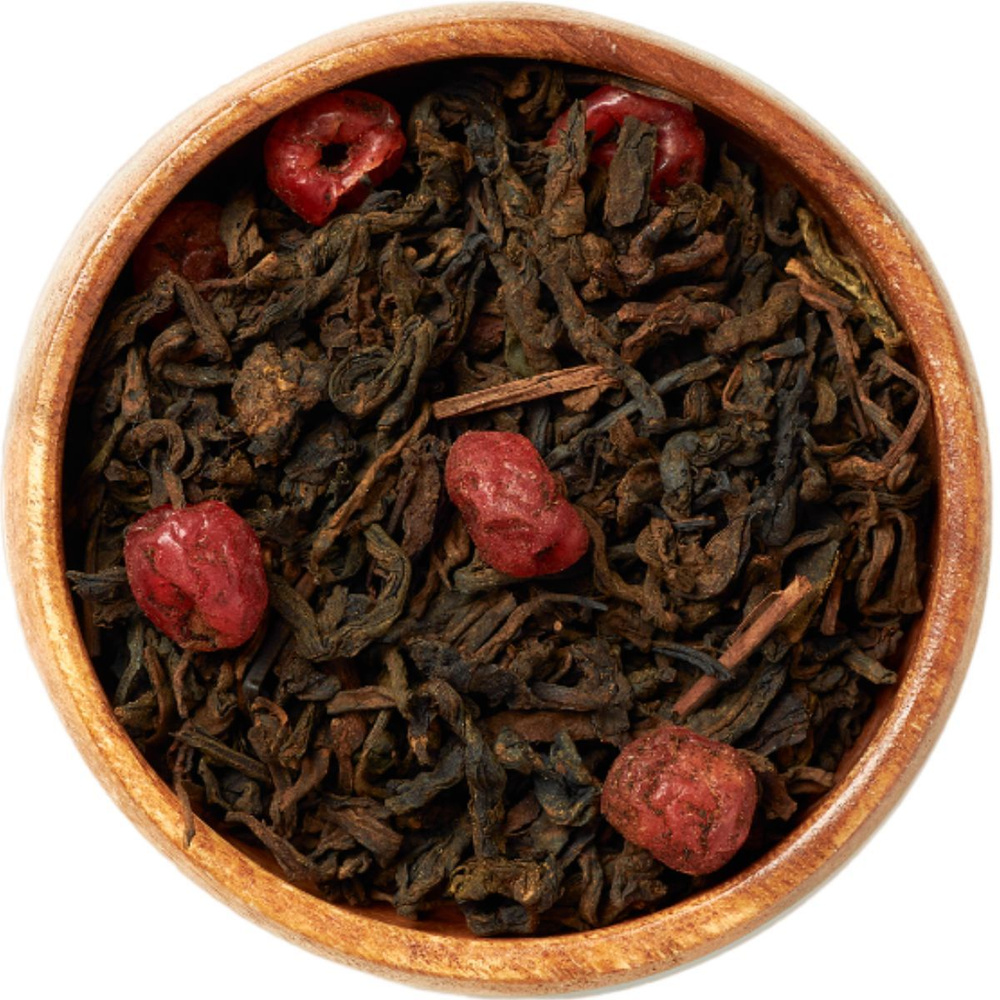 Китайский чай черный листовой рассыпной Шу Пуэр Дикая Вишня, 100 г.  #1