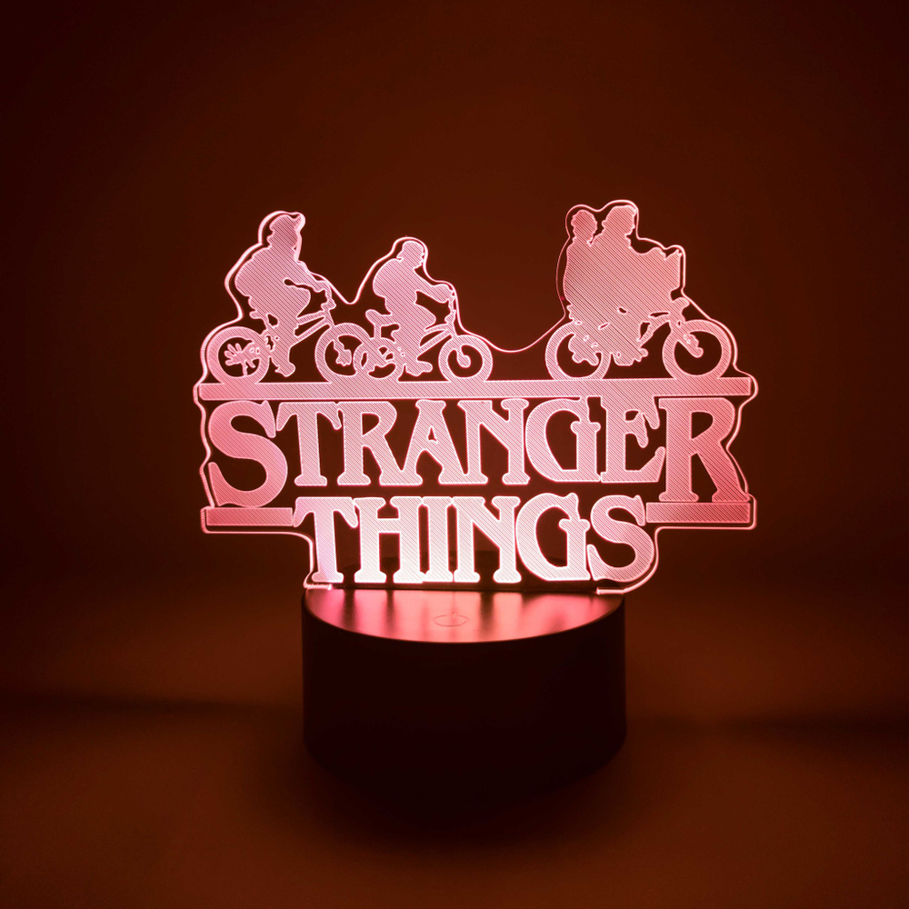 LED ночник из сериала Очень странные дела / Stranger Things #1