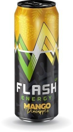 Энергетический напиток Флэш Ап , Flash Up Energy Манго-ананас, 0.45 л, 15 штук  #1