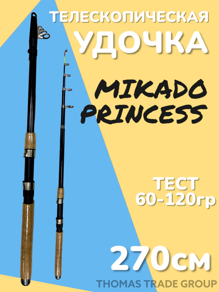 Удочка для рыбалки телескопическая Mikado princess #1