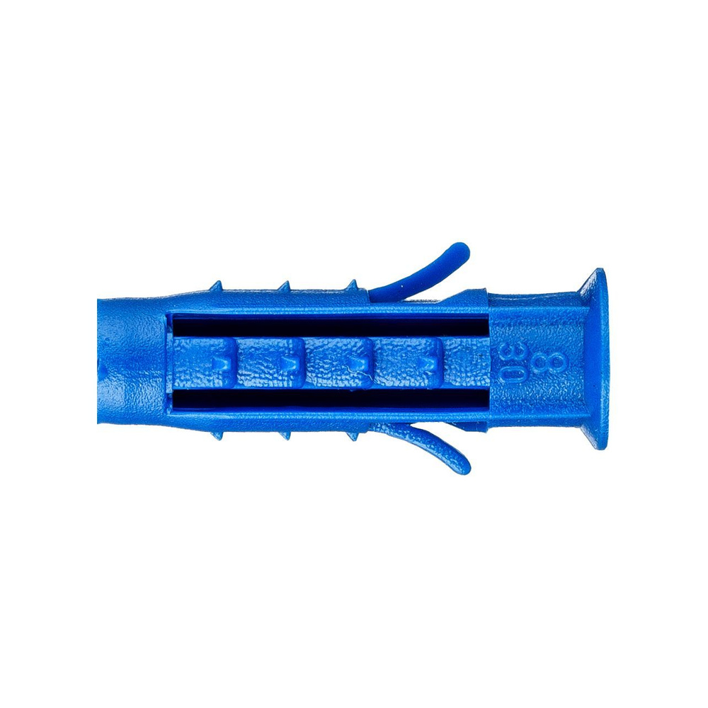 Дюбель распорный Чапай 8х30 шипы+усы (синие) (500 шт) - пакет накл. Tech-Krep  #1