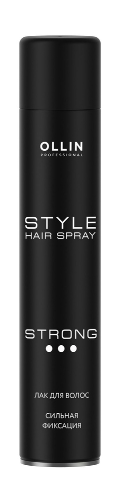 Лак для волос сильной фиксации / Ollin Professional Style Strong Hair Spray  #1