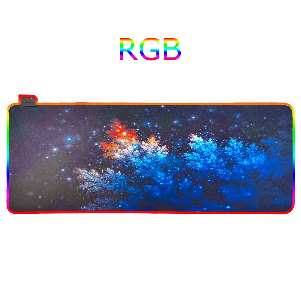 Коврик для мышки RGB (Иней, 30*80см) Орбита OT-PCM58 #1