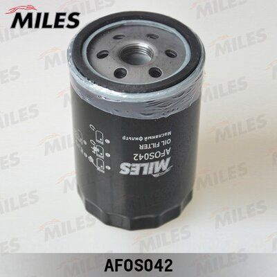 AFOS042 Фильтр масляный MILES для AUDI 80,100,A4,A6,VW G3,PASSAT 1.6-4.2 #1
