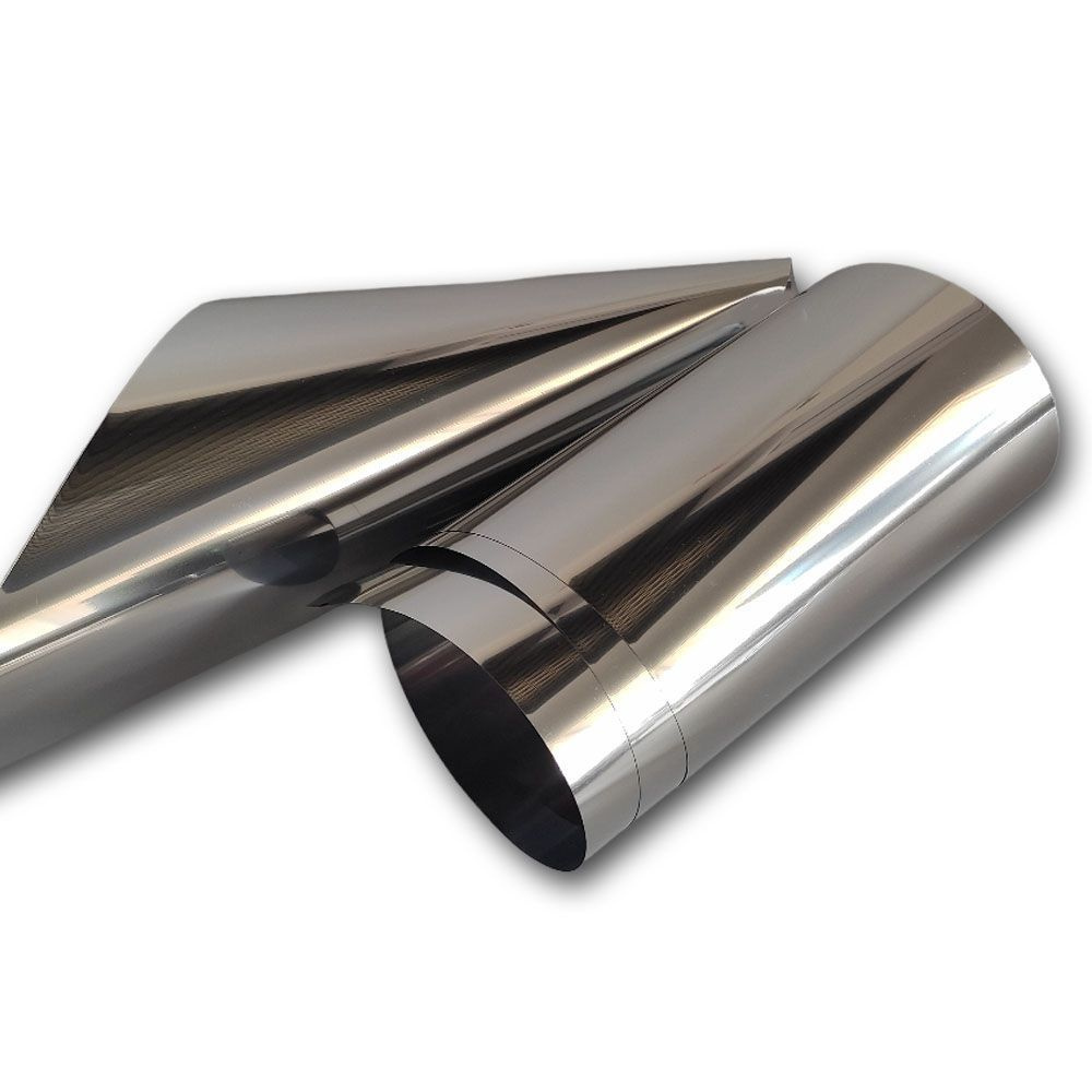 Зеркальная автомобильная пленка хром серебро 152х200 см #1