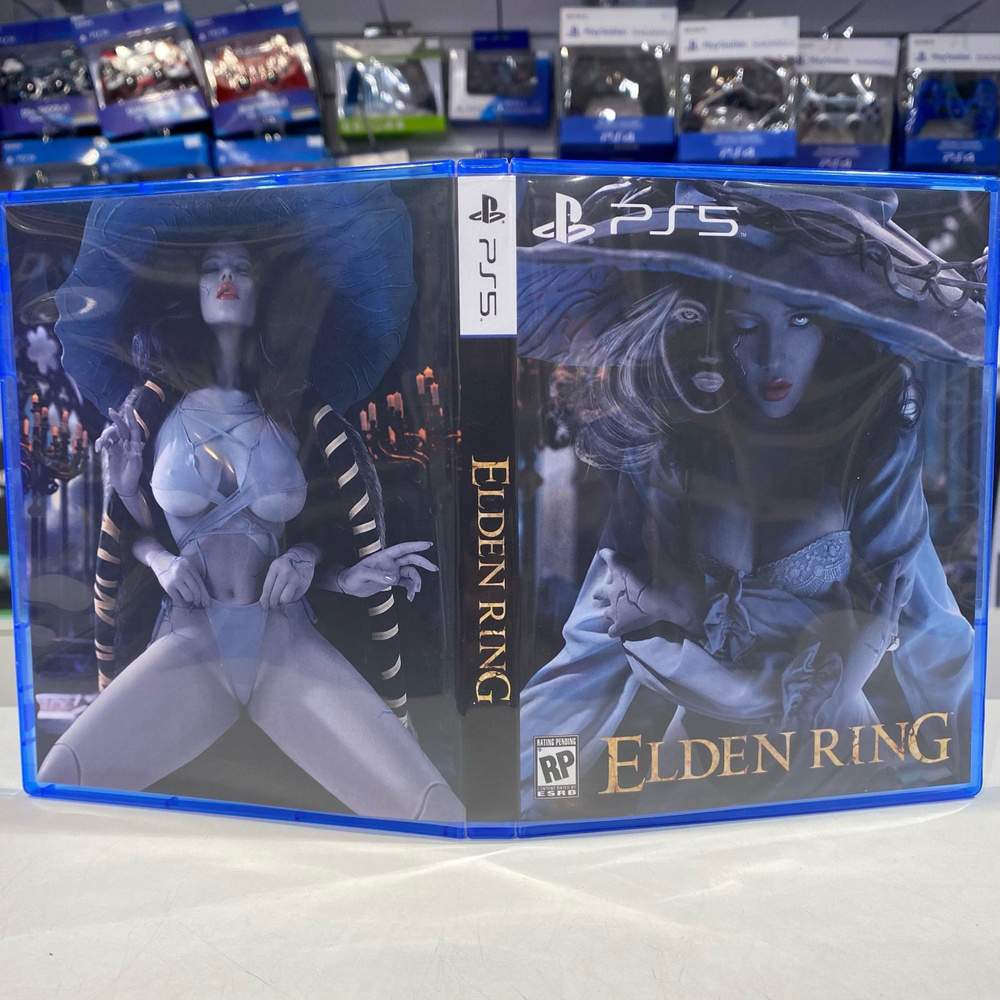 Игра "Elden Ring" PS5 - Кастомная обложка для диска #1