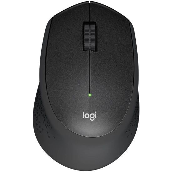 Мышь беспроводная Logitech Wireless Mouse M330 SILENT PLUS - BLACK USB (910-004924) #1