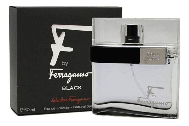 Salvatore Ferragamo Туалетная вода F by Ferragamo Black pour homme 50 мл #1