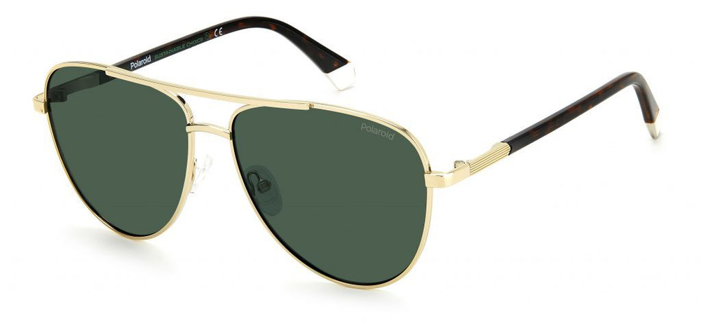 Солнцезащитные очки POLAROID/Полароид/ PLD 4126/S зеленый #1