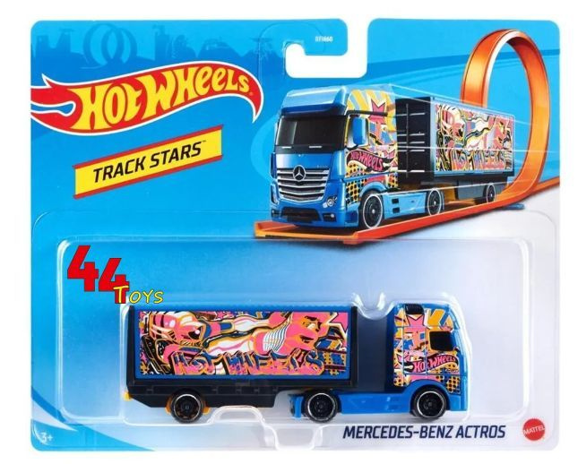 Грузовик Hot Wheels Track Stars Mercedes-Benz Actros / Хот Вилс #1