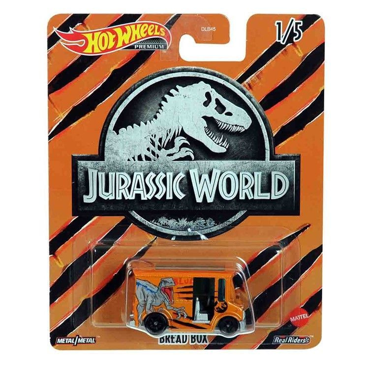 HCN98 Машинка металлическая игрушка Hot Wheels Premium Jurassic World коллекционная модель премиальная #1