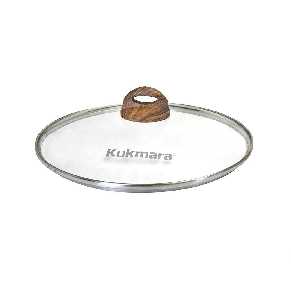 Kukmara Крышка "крышка с ручкой soft-touch", 1 шт, диаметр: 28 см #1