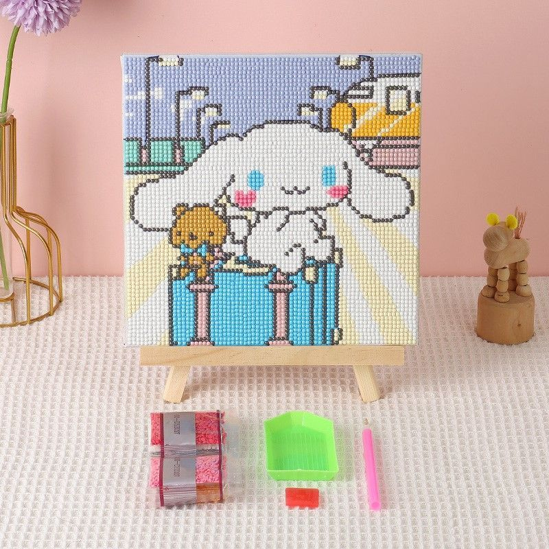 Алмазная мозаика Куроми Kuromi детская на подрамнике для девочек 20 ...