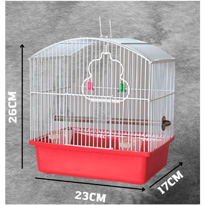 Клетка-переноска для птиц 23х17х26 см #1