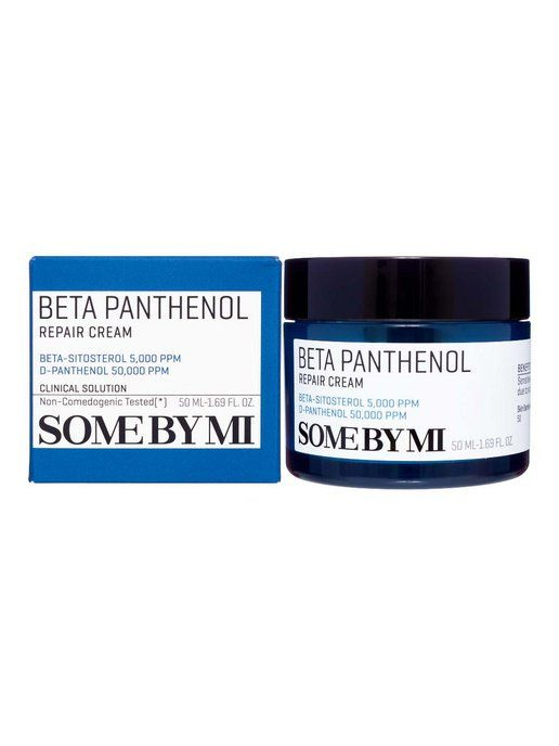 SOME BY MI BETA PANTHENOL REPAIR CREAM Восстанавливающий и успокаивающий крем для лица с пантенолом 50мл #1