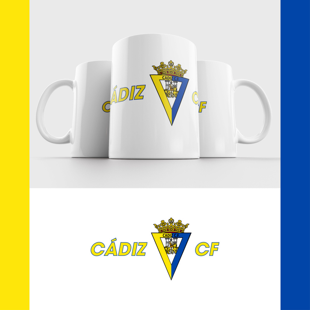 Кружка ФК Кадис / FC Cadiz #1