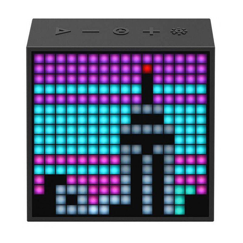 Беспроводная умная колонка с пиксельным LED-экраном Divoom Timebox-Evo (Чёрный / Black)  #1