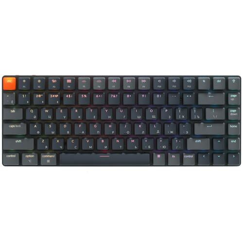 Клавиатура беспроводная Keychron K3 K3E1 , оптомеханическая Keychron Optical Low Profile Red, клавиш #1
