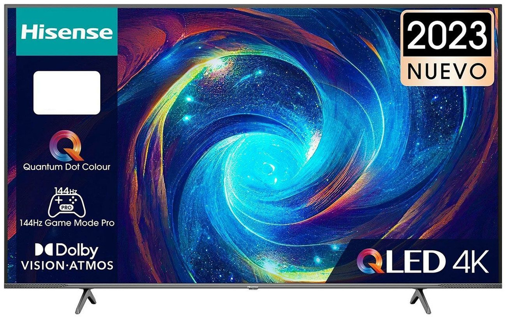 Hisense Телевизор 65E7KQ 65" 4K HDR, темно-серый #1