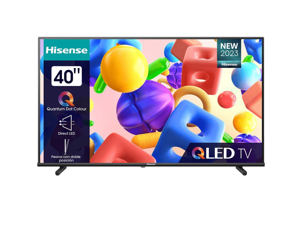 Hisense Телевизор 40A5KQ 25" Full HD, черный матовый #1