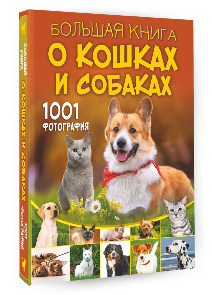 Большая книга о кошках и собаках. 1001 фотография #1