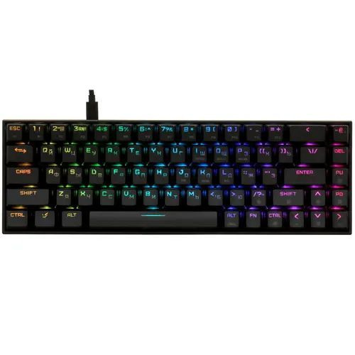 Игровая механическая клавиатура ARDOR GAMING Immortality mini, Kailh Red, 68 клавиш, RGB, проводная, #1