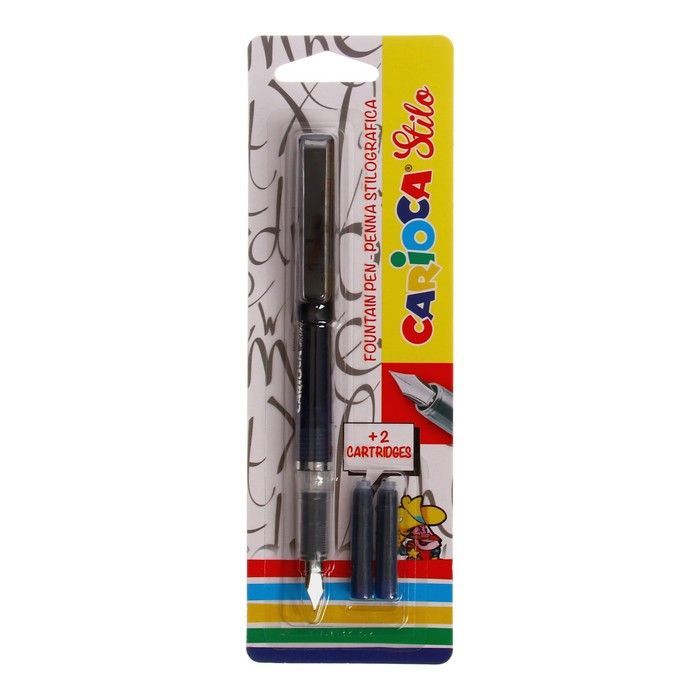 Carioca Ручка Перьевая, толщина линии: 1 мм, цвет: Синий, 1 шт.  #1
