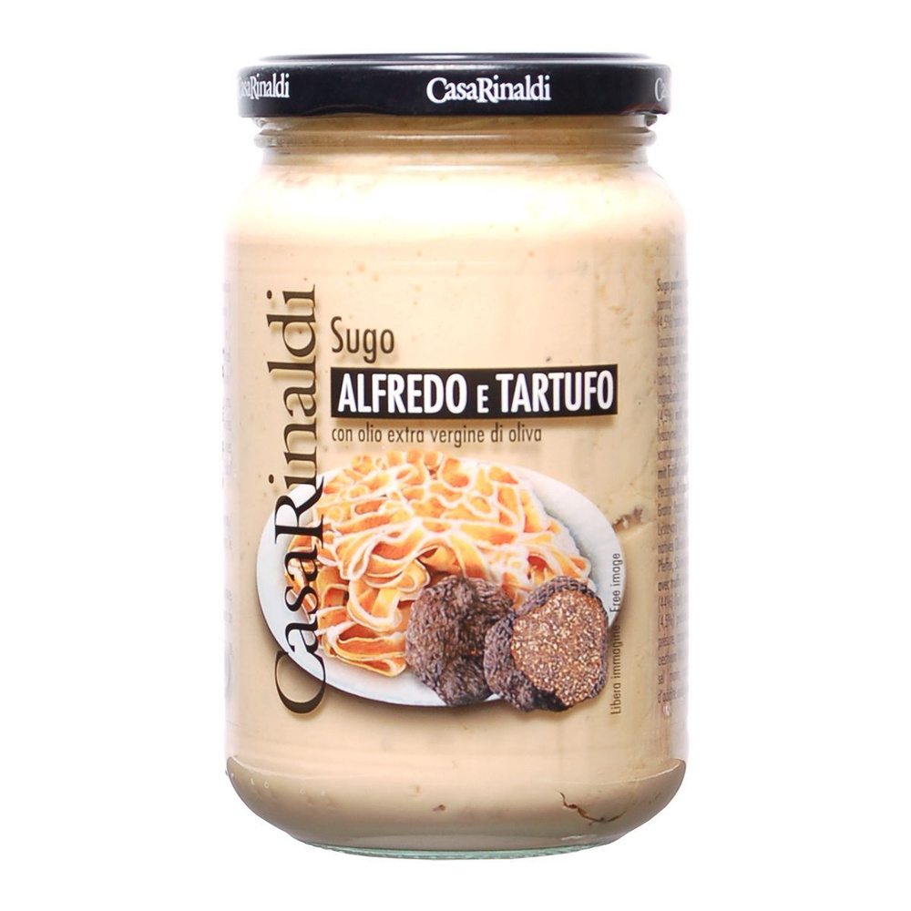 Casa Rinaldi Соус сливочный Альфредо с трюфелями, 340 г #1