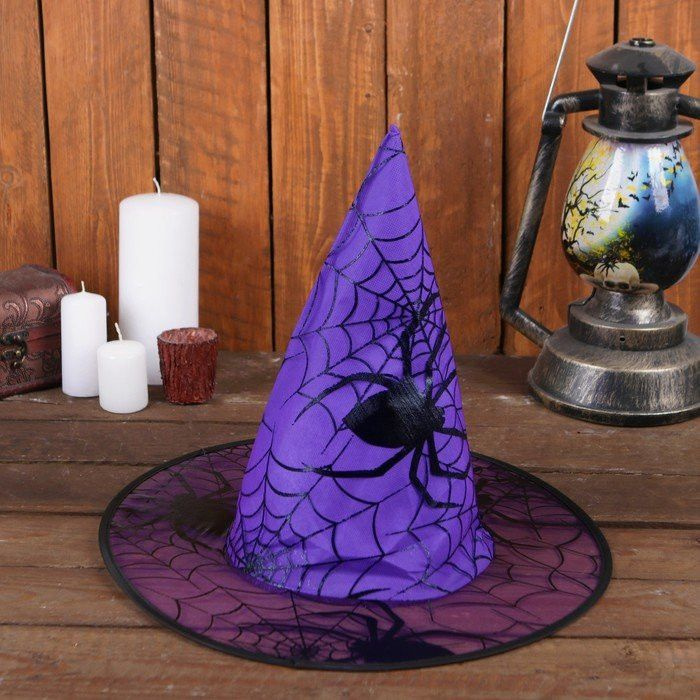 Фиолетовая шляпа ведьмочки Ghall-2 #1