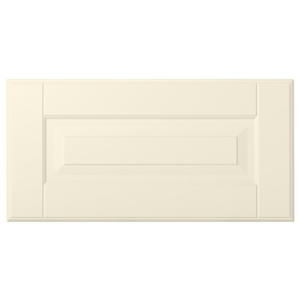 Фасад для кухни БУДБИН Фронтальная панель ящика, белый с оттенком, 40x20 см 003.670.46  #1
