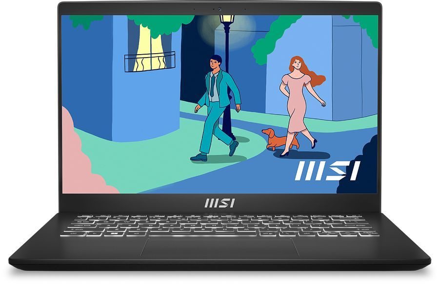 MSI Modern 14 C5M-011XRU (9S7-14JK12-011) Ноутбук 14", AMD Ryzen 5 5625U, RAM 8 ГБ, SSD 512 ГБ, Без системы, #1