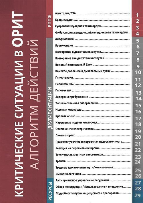 Книга "Критические ситуации в ОРИТ : алгоритм действий". Учебник про оказание медицинской помощи при #1
