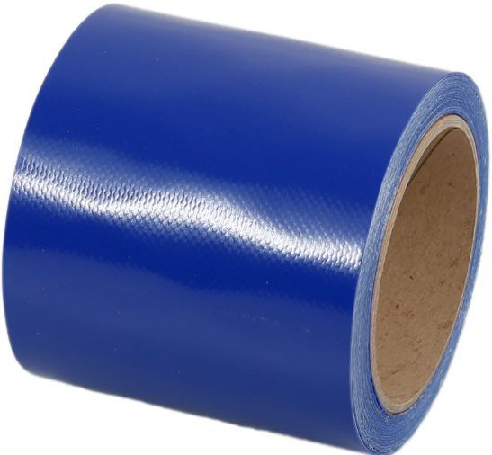 Клейкая лента для ремонта тента и брезента "Тарпикс BGL" 8см х 8м / скотч синий  #1