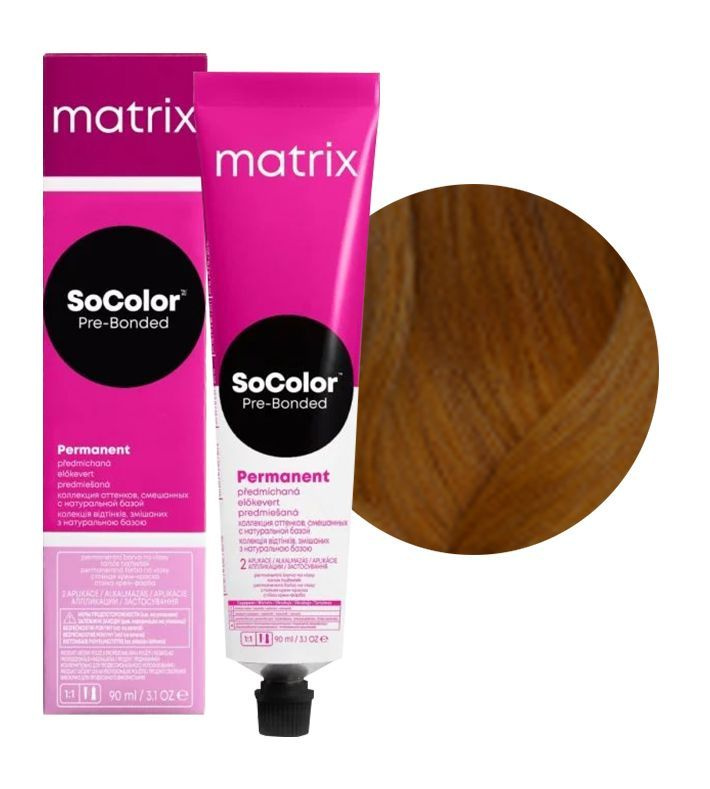 Краска для волос Matrix SoColor Pre-Bonded 8NW натуральный теплый светлый блондин 90 мл  #1