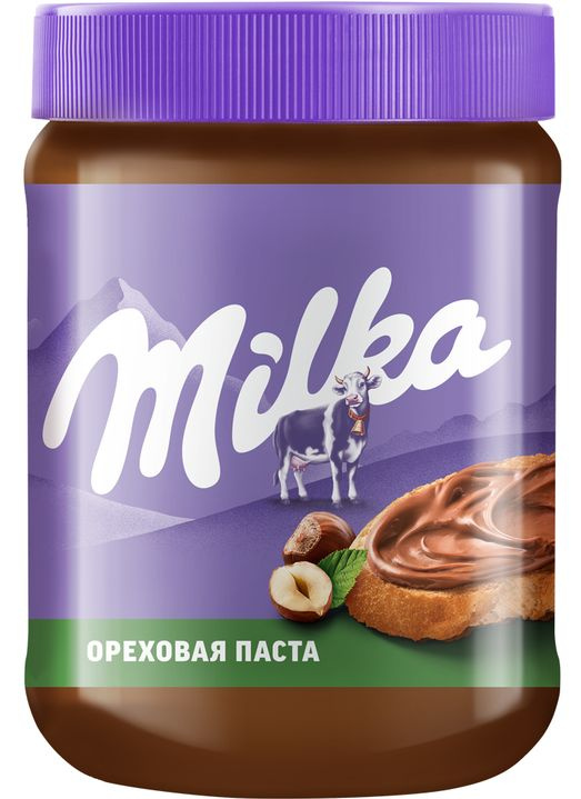 Паста Milka ореховая с добавлением какао, 350г #1