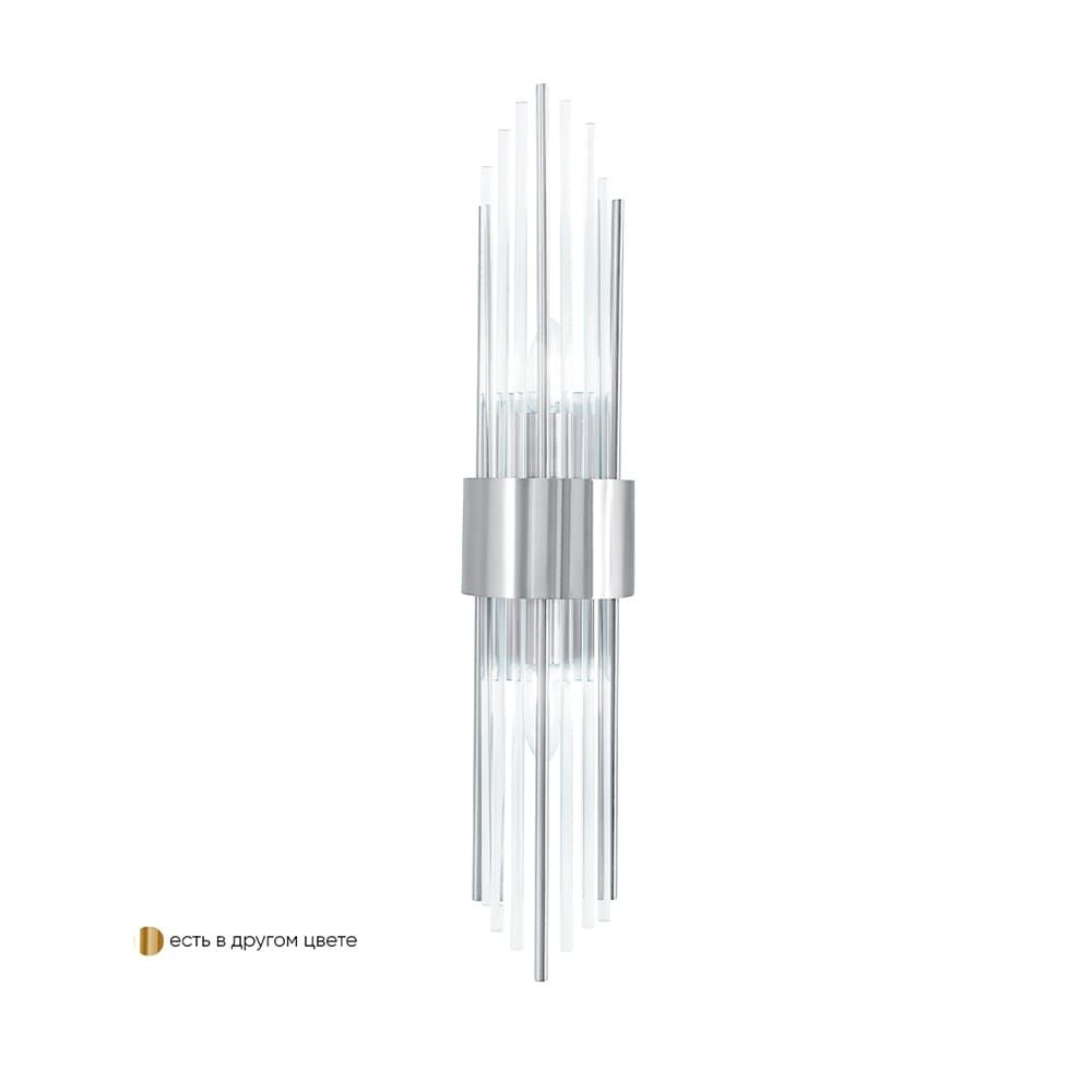 Crystal Lux Настенный светильник ATENTO ATENTO AP2 CHROME/TRANSPARENTE, E14, 80 Вт  #1