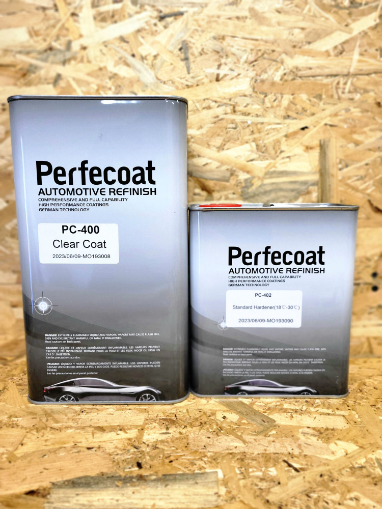 Автомобильный лак Perfecoat PC-400 Standard Clear Coat Комплект (лак+ отвердитель)  #1