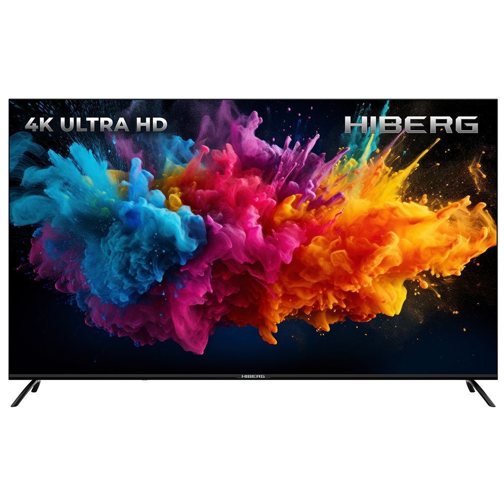 Hiberg Телевизор 65Y UHD 65" 4K UHD, черный #1