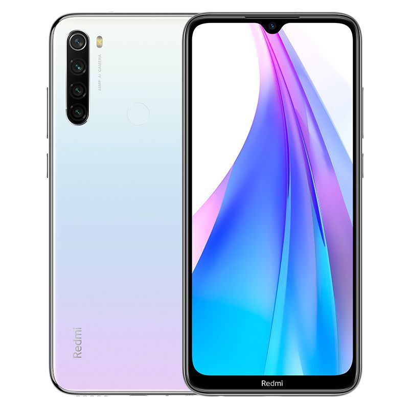 Xiaomi Смартфон Redmi Note 8T 4/64 ГБ, белый, голубой #1