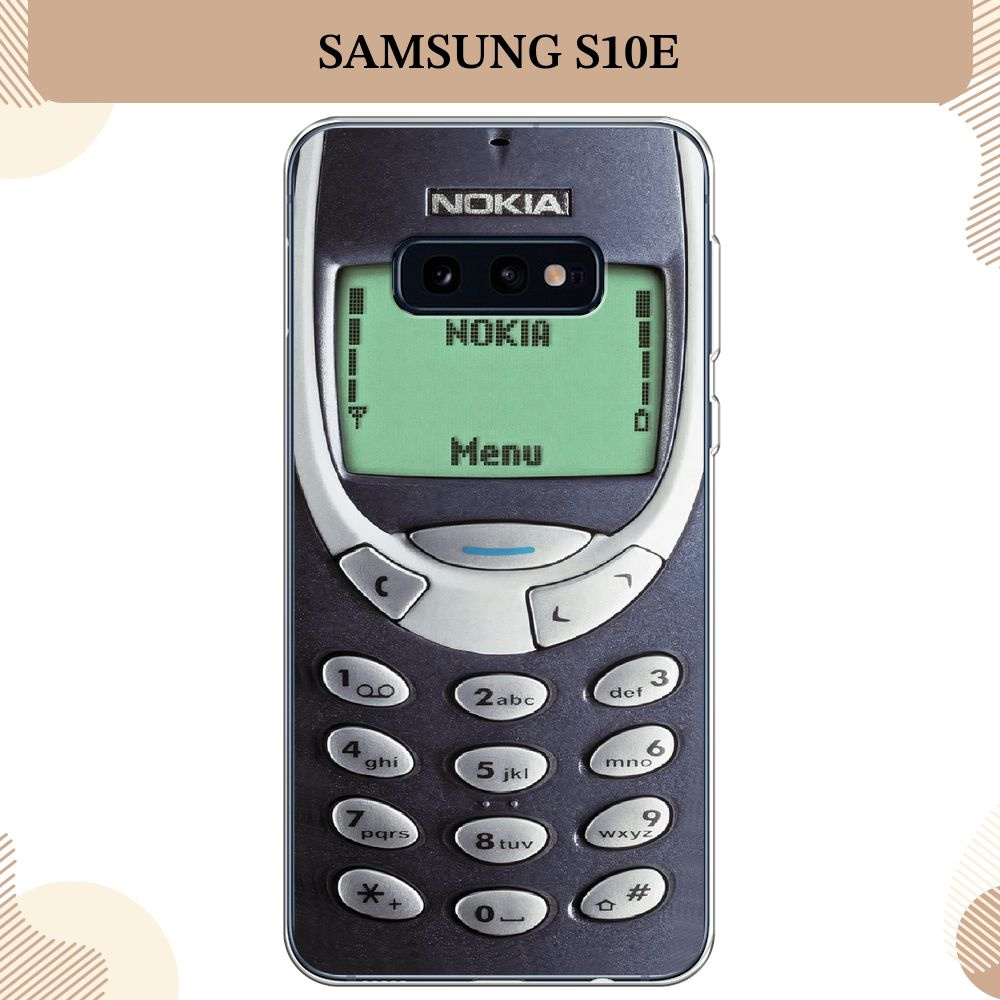 Силиконовый чехол на Samsung Galaxy S10E / Самсунг S10E Нокия #1