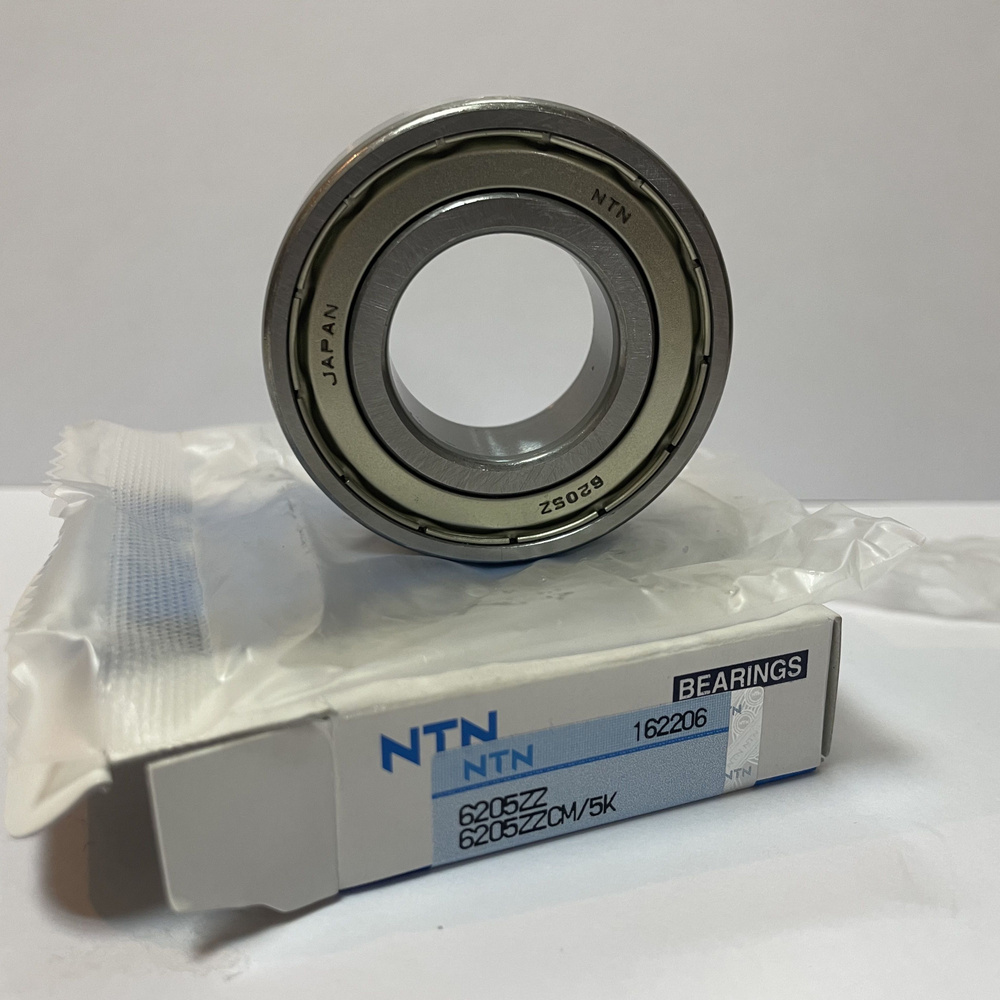 NTN Подшипник универсальный, диаметр 25 мм, 1 шт., арт. 6205 ZZ (80205)  #1