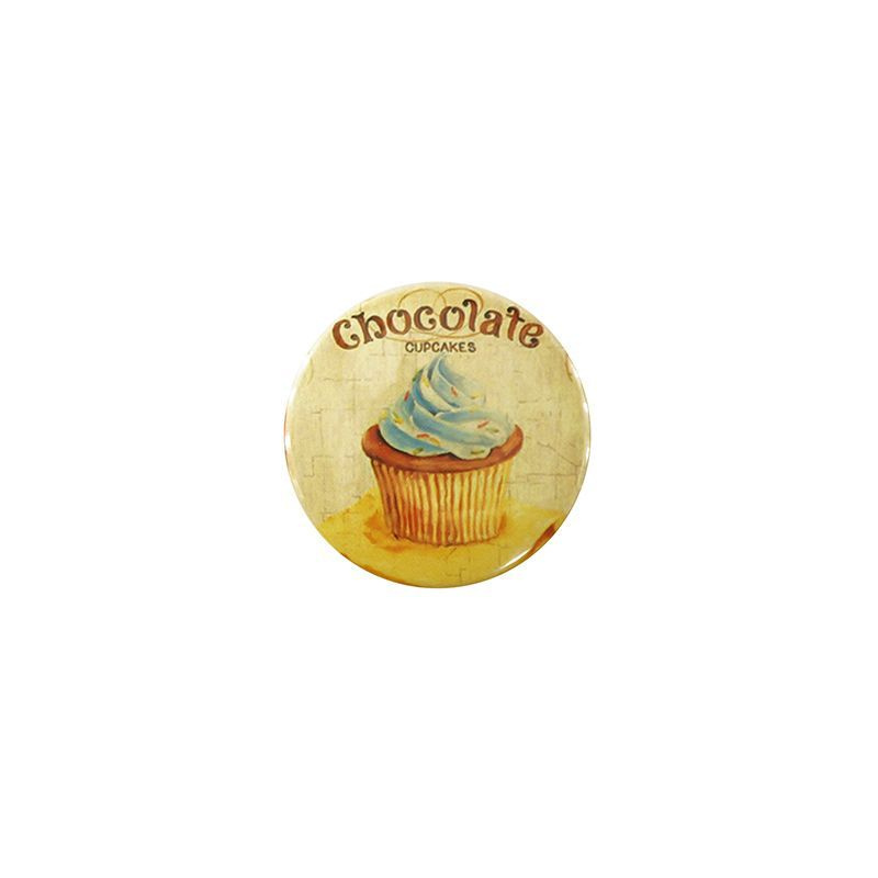 Игольница БЕРЕЗКА "Chocolate Cupcakes", магнитная, 25 мм #1