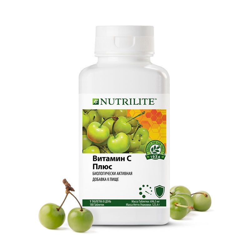 Amway Nutrilite Витамин С плюс, 180 таб. #1